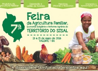 Inscrições para minicursos e exposições na 7ª Feira da Agricultura Familiar do Território do Sisal já podem ser realizadas pelo site
