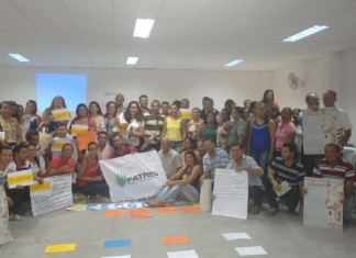 FATRES E CONSISAL realizam curso para funcionários das escolas que serão beneficiadas com projeto 3ª água