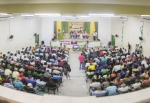 Cerca de 2 mil pessoas participaram da abertura da 8ª Feirafes neste dia 12 de maio em Valente