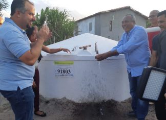 FATRES com a SJDHDS entrega 100 cisternas em Ribeira do Pombal